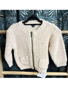 Gilet crochet kiabi 6mois