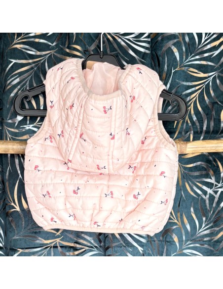 Doudoune coeur de cerise