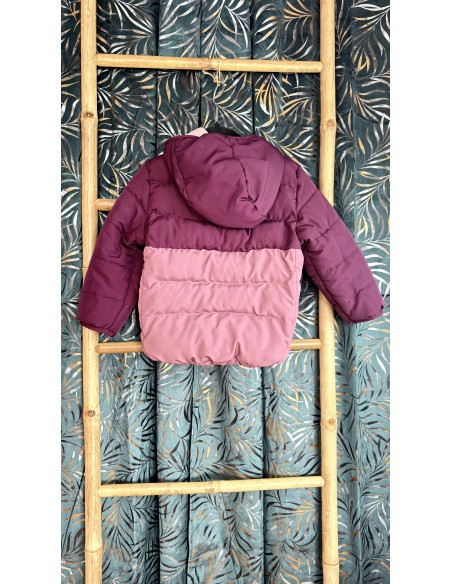 Doudoune de randonnée violette-enfant
