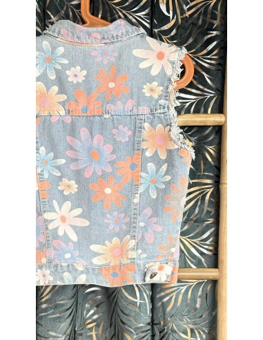 Veste en jean sans manche