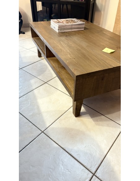 Table basse réctangulaire En bois