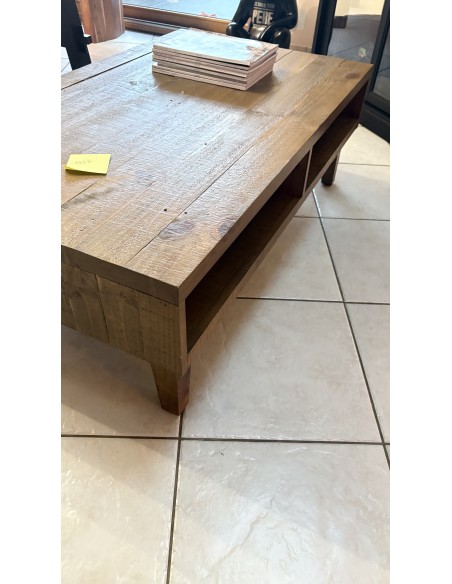 Table basse réctangulaire En bois