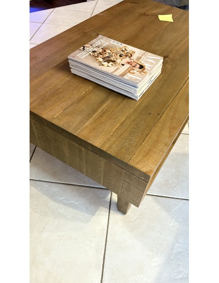 Table basse réctangulaire En bois