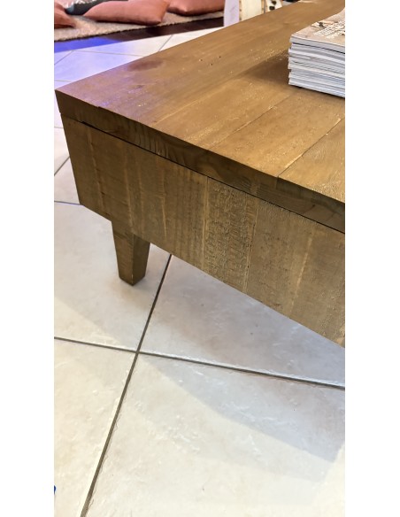 Table basse réctangulaire En bois