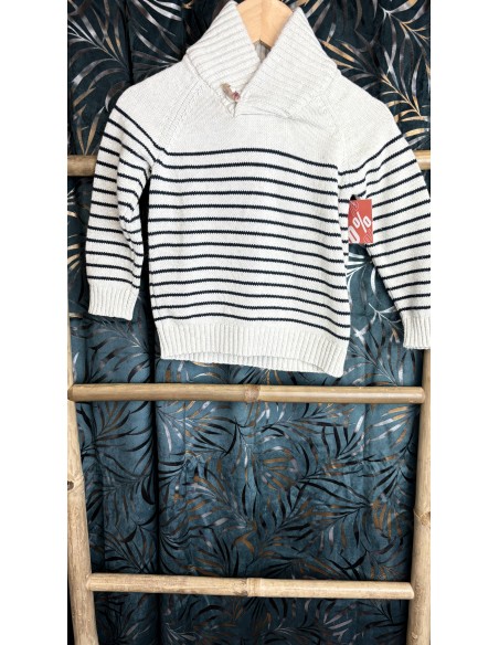 Pull  Marinière Tape-a-L'oeil 18mois