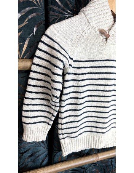 Pull  Marinière Tape-a-L'oeil 18mois
