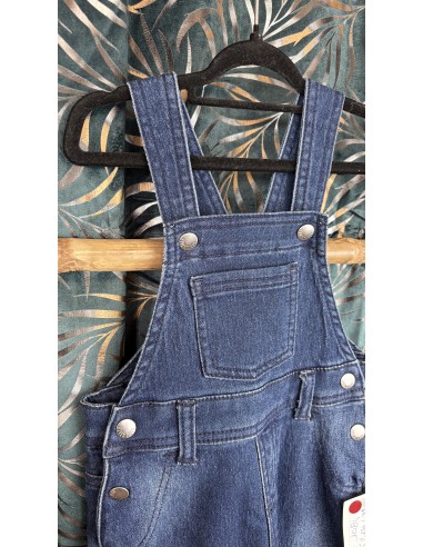 Salopette jean 6-9 mois