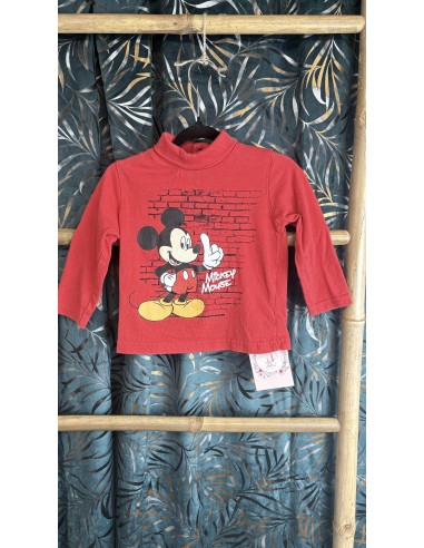 Sous pull rouge 6 mois