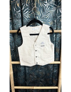 Gilet  beige élegant Gémo 36 mois
