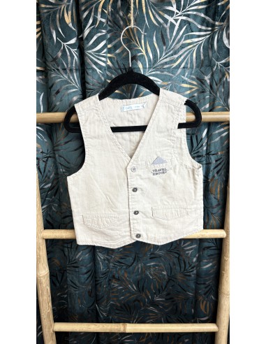 Gilet  beige élegant Gémo 36 mois