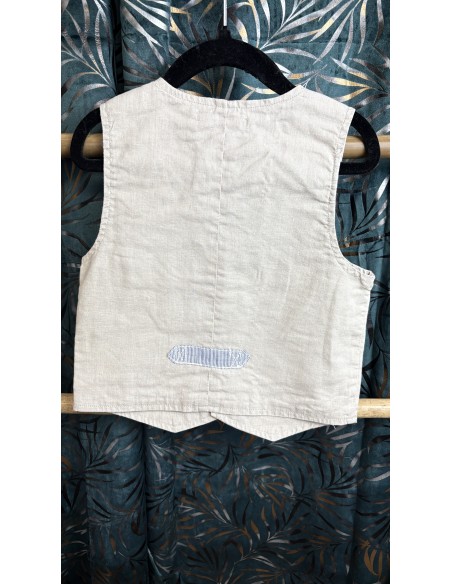 Gilet  beige élegant Gémo 36 mois