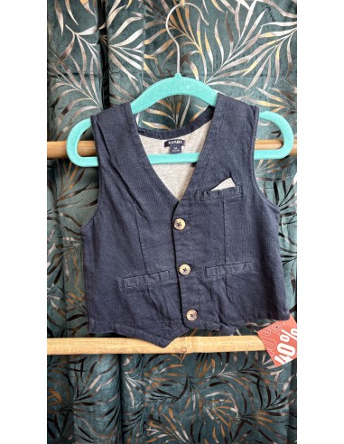 Gilet bleu élegant 3 ans