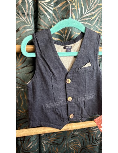 Gilet bleu élegant 3 ans