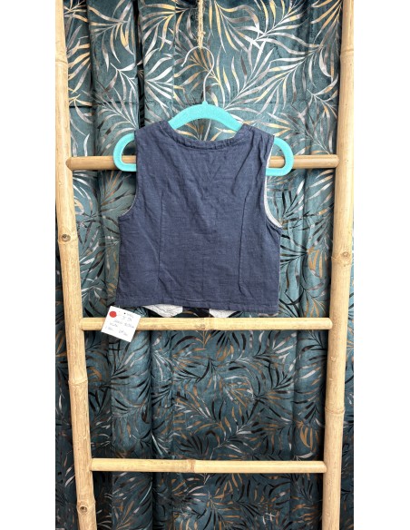 Gilet bleu élegant 3 ans